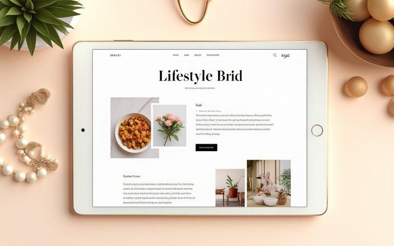 Lifestyle Blog Design Example